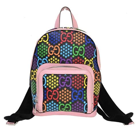 gucci psychedelic backpack|authentic gucci backpack.